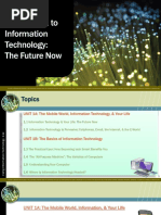 Fundamentals of IT - Lec1