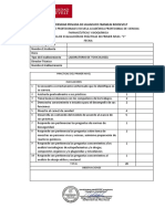 Evaluación de prácticas preprofesionales de toxicología forense