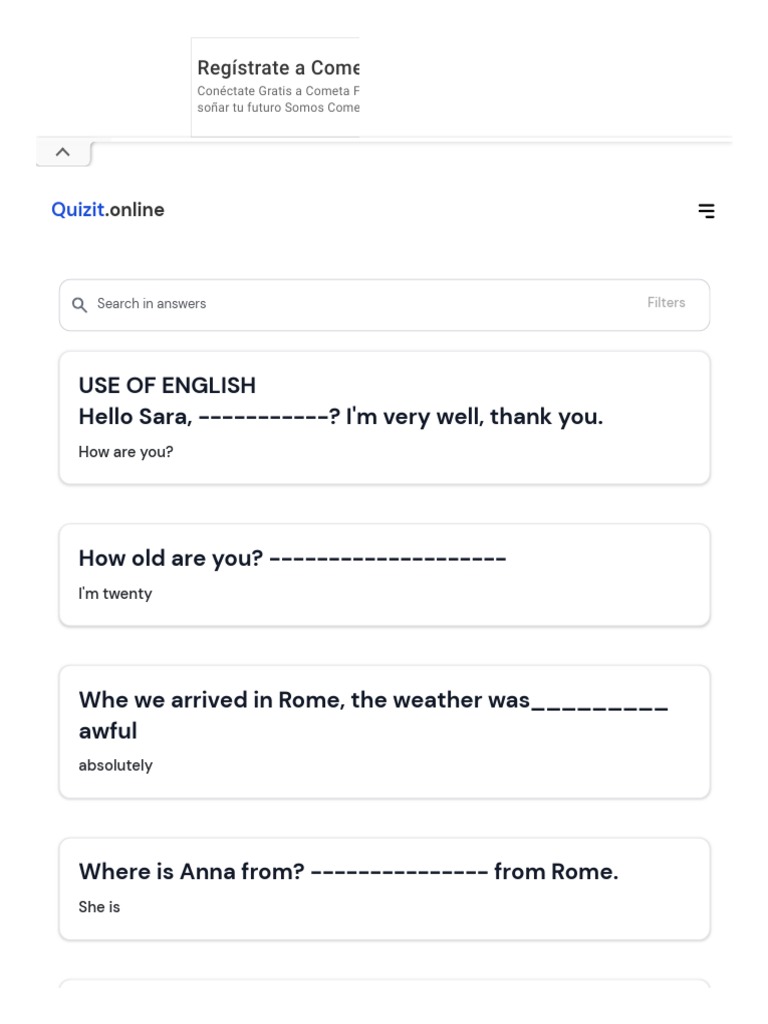 Quizit Best Quizizz and Kahoot Cheats, Hacks and Answers PDF