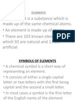 Elements, Comounds, Mixtures and Chemical Equations Power Point
