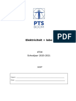 Elektriciteit + Labo 4TIW SCET