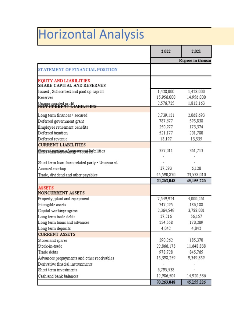 Financial Statement Analysis 2022 | PDF | Loans | Expense