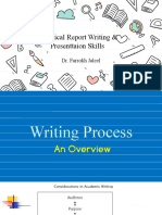 Lec 5 - Writing Process