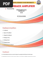 Feedback Amplifier