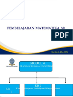 MODUL 4 PEMBELAJARAN MATEMATIKA SD