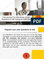 3.2 Smart Questions To Ask For An Interview