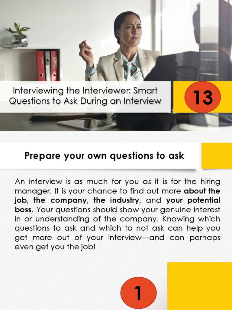Essential Interview Questions to Ask | PDF | Behavior Modification ...
