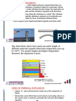 Thermal Expansion of Matter