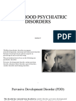 Childhood Psychiatric Disorders