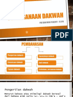 PPT-Pelaksanaan Dakwah (Pert 6)