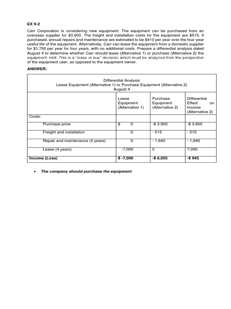 Exercises Reporters PDF Cost Of Goods Sold Cost
