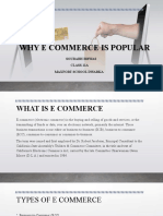 Why e Commerce Is Popular