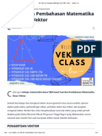 Soal Matematika SMA - Vektor