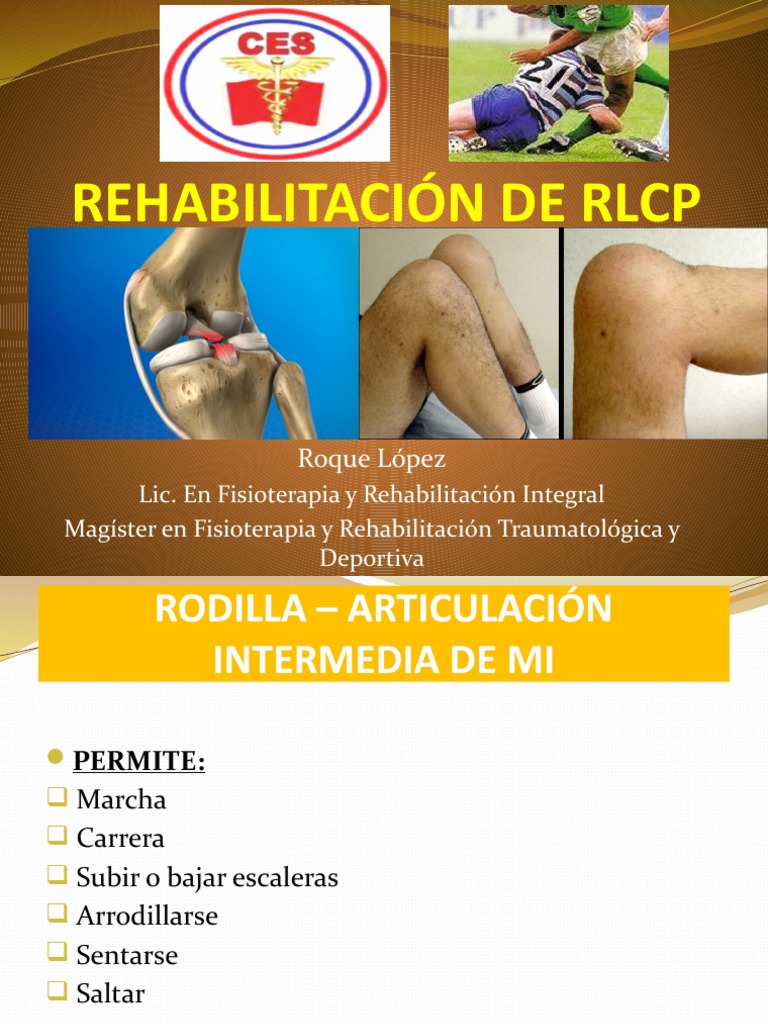 Presentación 0.3 - de RLCP | PDF | Rodilla | Articulaciones