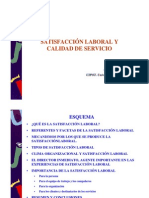 Satisfaccion Laboral y Clima de Servicio