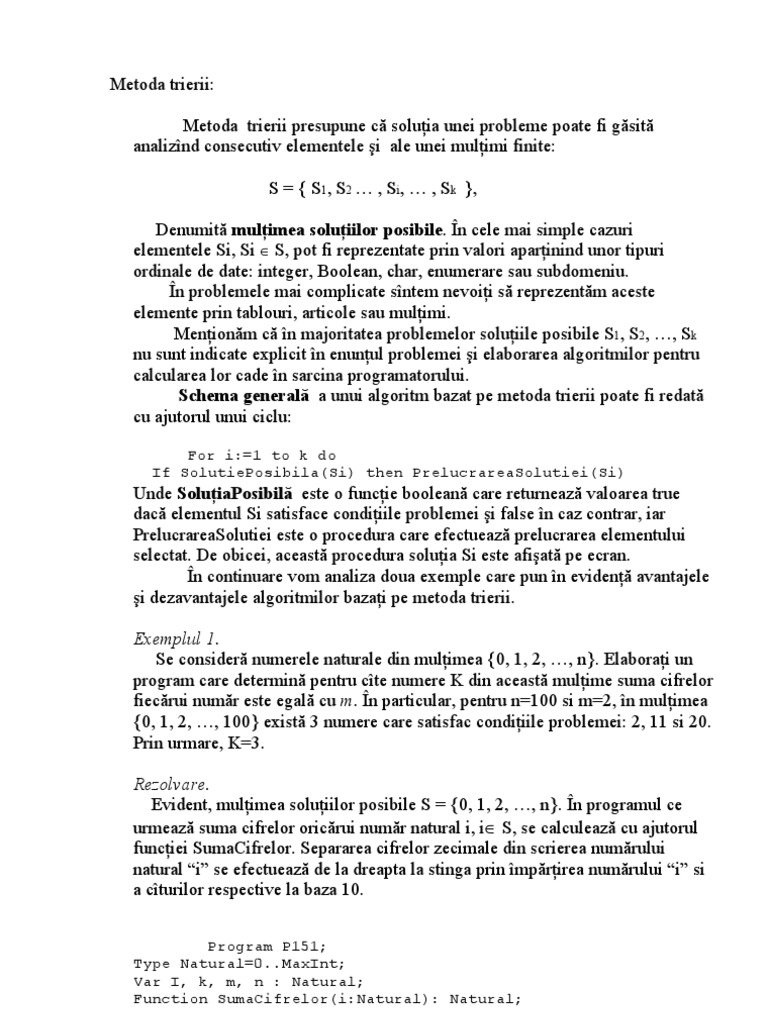 Proiect La Informatica | PDF