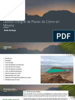 Gestión Integral de Planes de Cierre en Minería