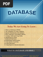 Database Presentation