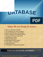 Database Presentation