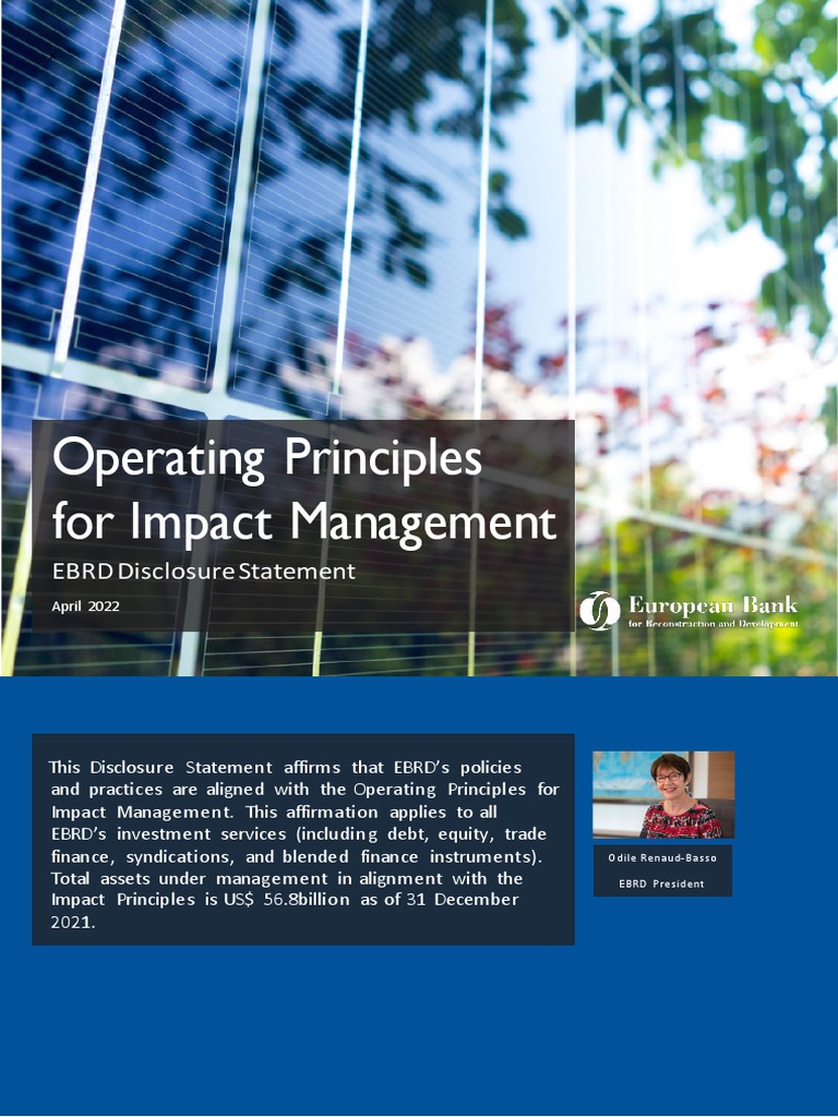 Operating Principles | PDF
