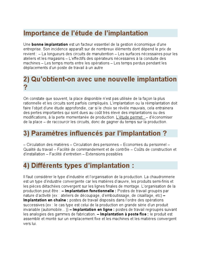 Implantation Pdf