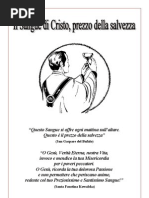 Il Sangue di Cristo, prezzo della salvezza - Stampa 4,1 - 2,3