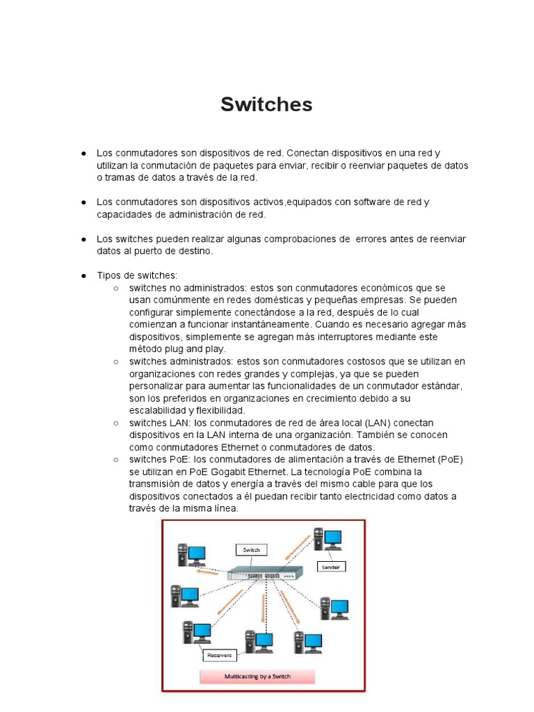 Switches | PDF | Informática