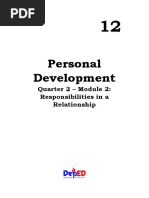 PerDev Module 2 2nd Quarter Responsibilities in A Relationship