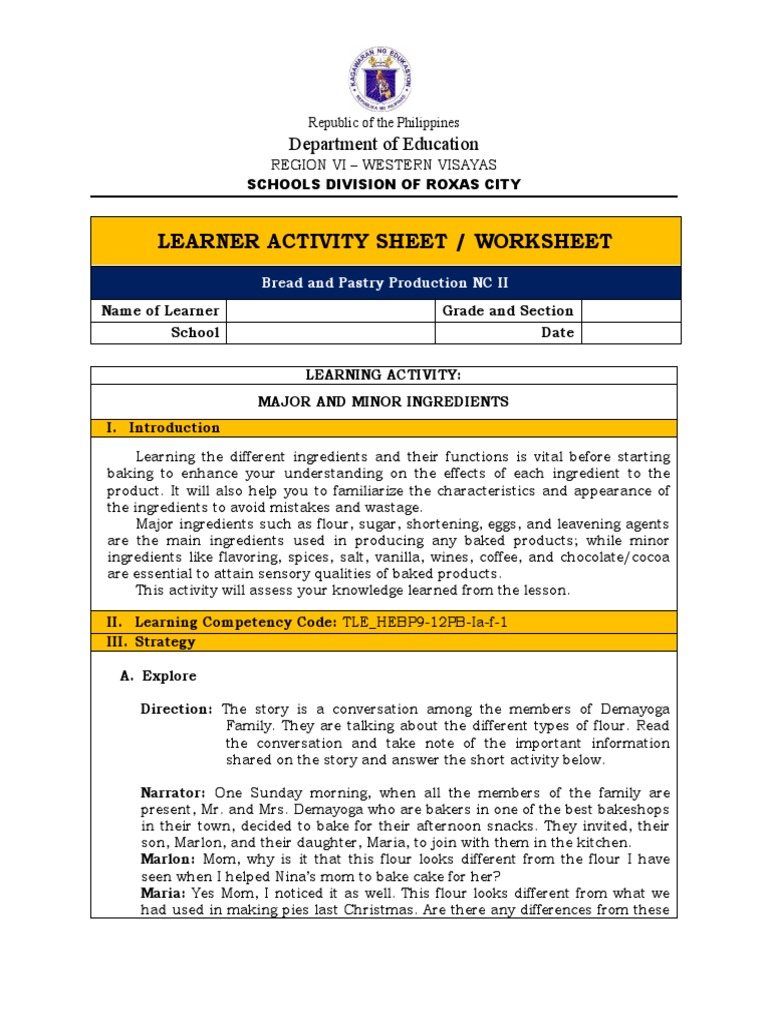 activity-sheet-on-major-and-minor-ingredients-pdf