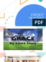 Explicit Teaching-RAC Without Vids