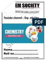 Chemistry in Everyday Life (Objective)