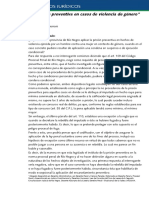 La Prisión Preventiva en Casos de Violencia de Género - Pierroni