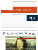 Proporção Áurea na Biologia