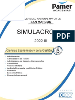 Simulacro 13 - Area D