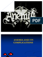 Anaemia and Its Complications