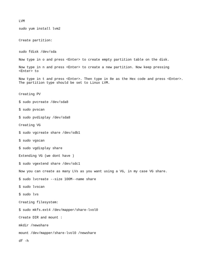 LVM | PDF | Games & Activities | Computers