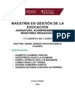 Cuaderno de Campo