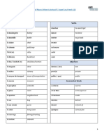 SEF 125 Vocabulary&Exercises