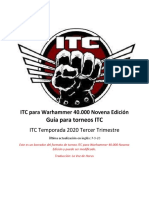 Guía para Torneos ITC en Novena Edición