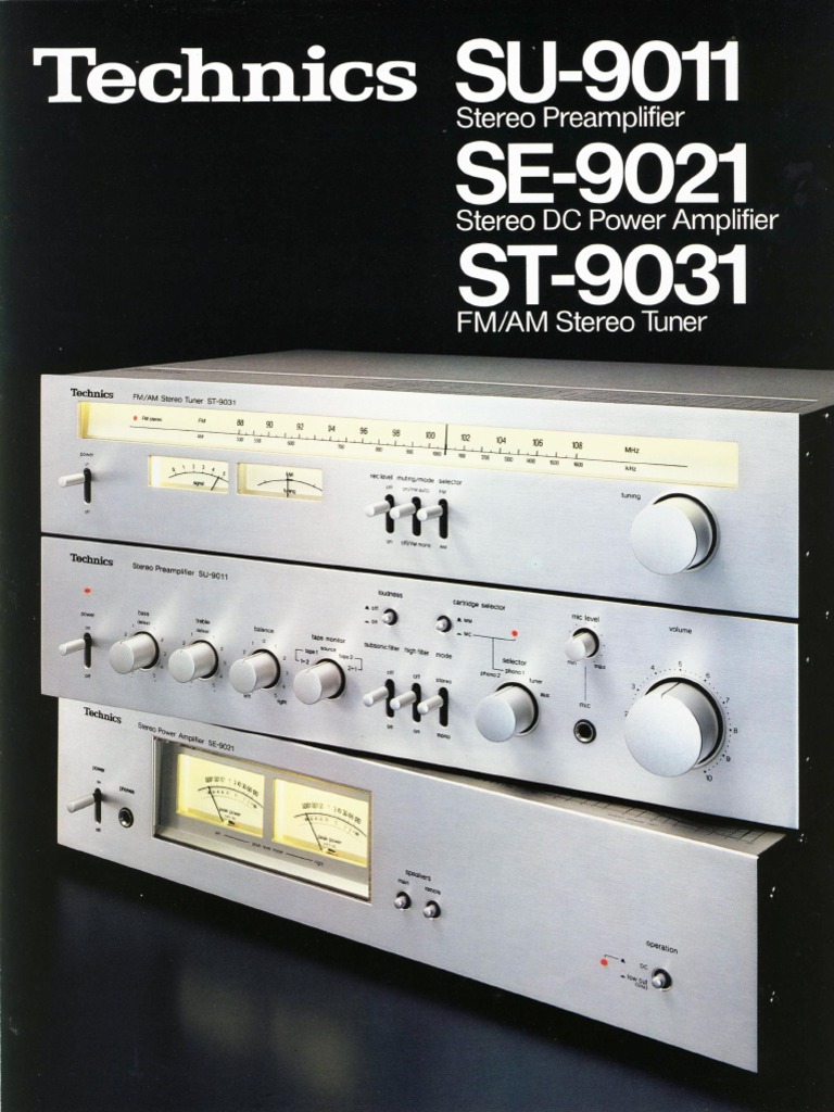 Technics SE 9021 | PDF