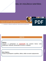 Anvisa - Introdução de Qualificação