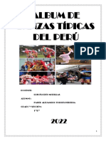 Album de Danzas Típicas Del Perú