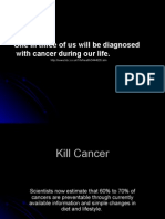 One in Three of Us Will Be Diagnosed With Cancer During Our Life