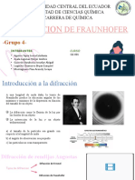 Difraccion de Fraunhofer