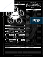 Ficha Ordem Paranormal V1.0