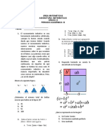 Matemáticas: Razonamiento inductivo y medidas de tendencia central