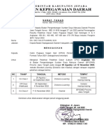 Surat Tugas Latsar - BPSDMD Angkatan 163