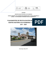 Plan Maestro Centro Histórico Ayacucho