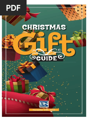 Christmas Gift Guide (November 2022)