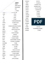 Ingles Vocabulary